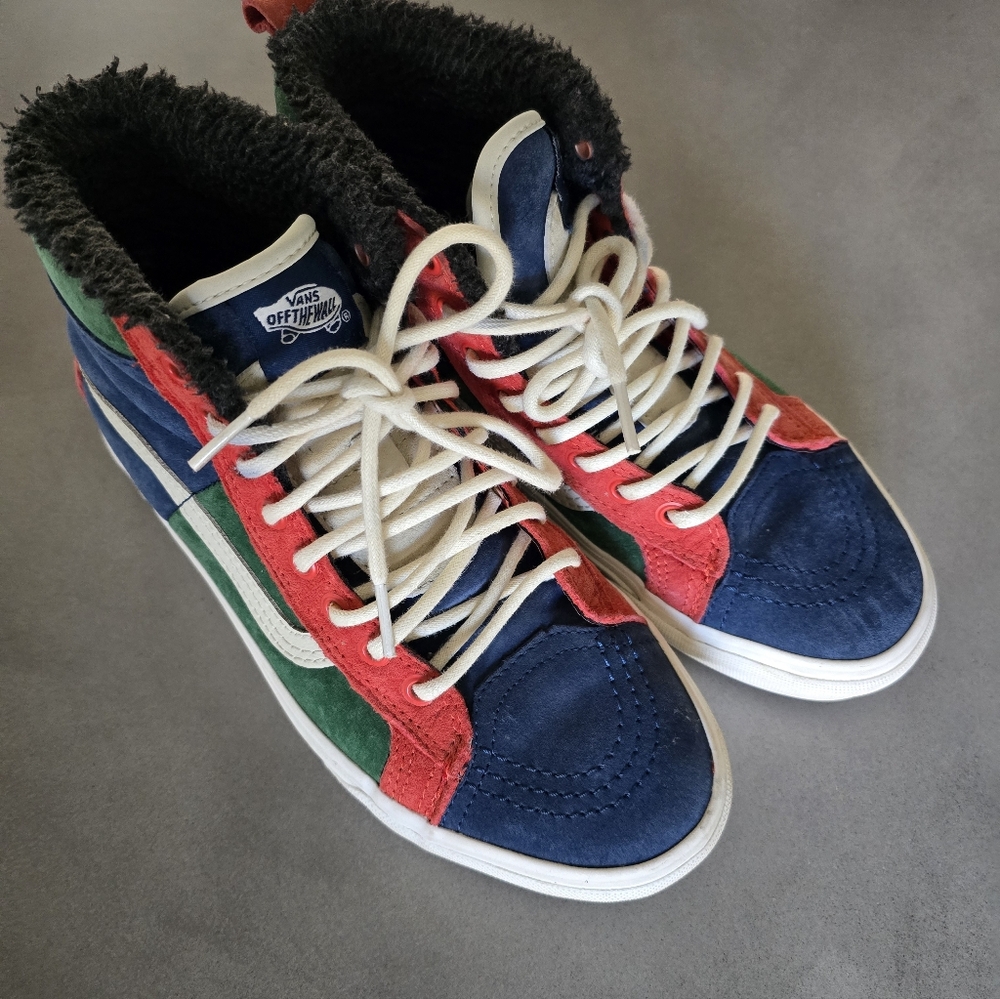 Vans Sk8-Hi 46 MTE DX sneakers in the 'Fairway/Gibraltar Sea' SZ 8 - Picture 2 of 6